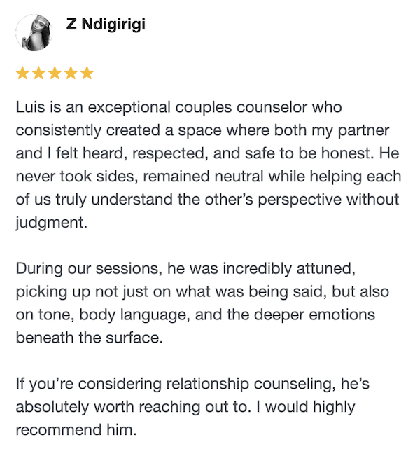 Couples Counselor Online